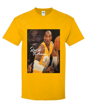 Kobe forever  vinyl shirt